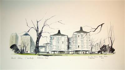 cc01446 Sir Hugh Camm scheme 3A.jpg; cc01446; Christ's College Cambridge Scheme 3a; painting